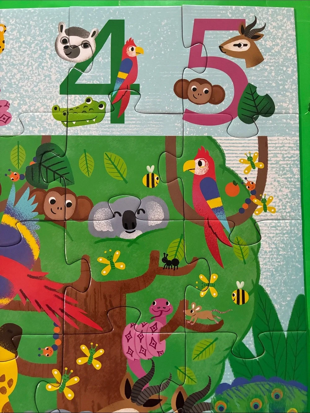 Djeco - COUNT TO 10 GIANT PUZZLE